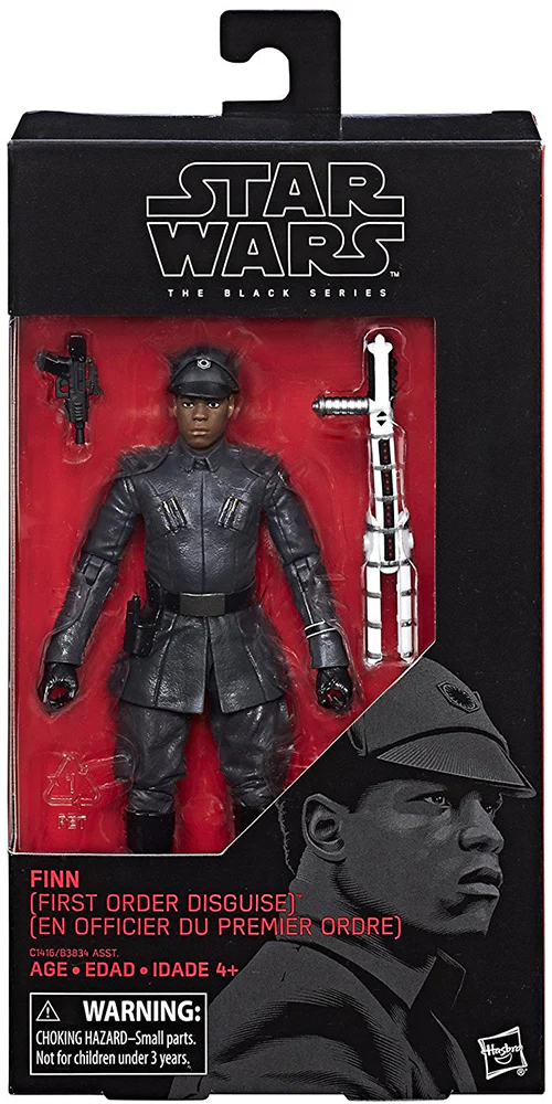 Star Wars The Black Series 6 Inch Action Figure (2017 Wave 4) - First Order Disguise Finn #51