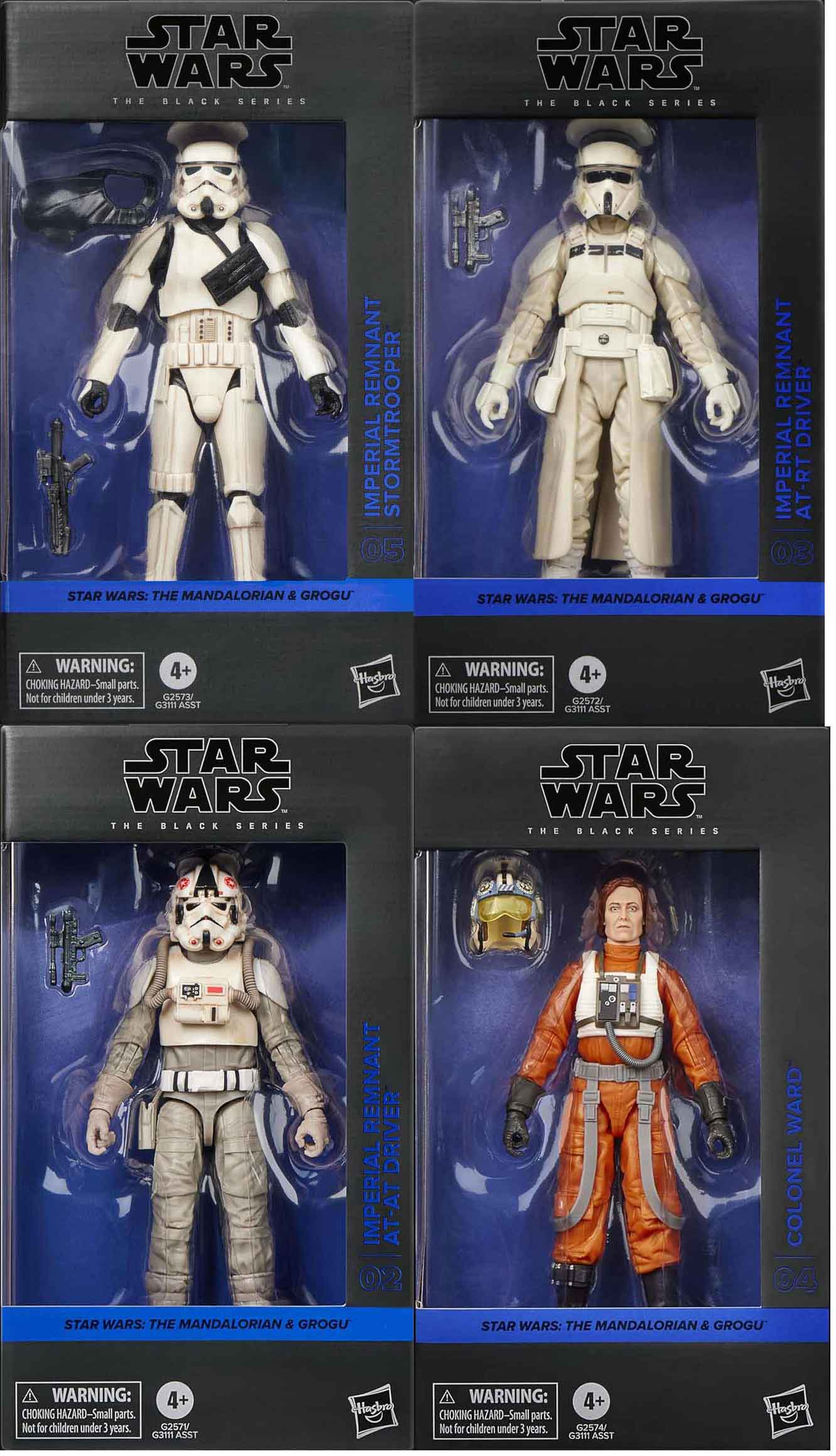 Star Wars The Black Series 6 Inch Action Figure (2026 Wave 1) Black Box - Set of 4 (ATAT - ATRT - Stormtrooper - Ward)
