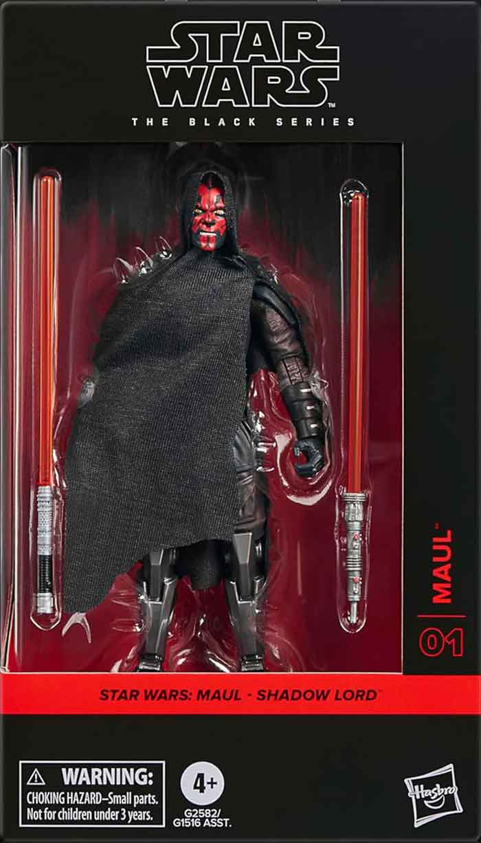Star Wars The Black Series 6 Inch Action Figure (2026 Wave 2) - Maul #01 (Pre-Order Ships July 2026)