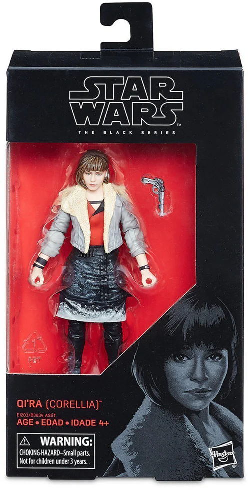 Star Wars The Black Series 6 Inch Action Figure B3834AS6A - Qi'Ra (Corellia) #66 (Sub-Standard Packaging)