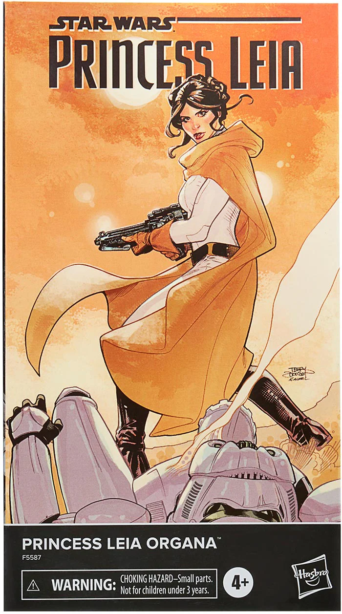 Star Wars The Black Series 6 Inch Action Figure Book Cover - Princess Leia Organa - Image 3