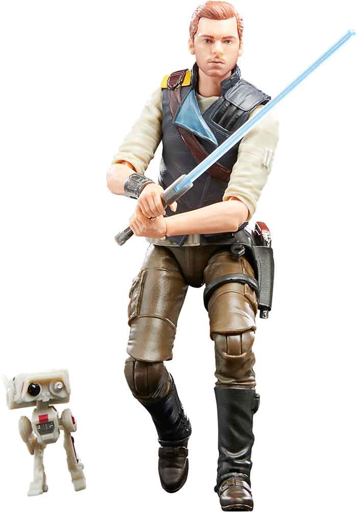 Star Wars The Black Series 6 Inch Action Figure Box Art (2022 Wave 4) - Cal Kestis (Non Mint Packaging) - Image 2
