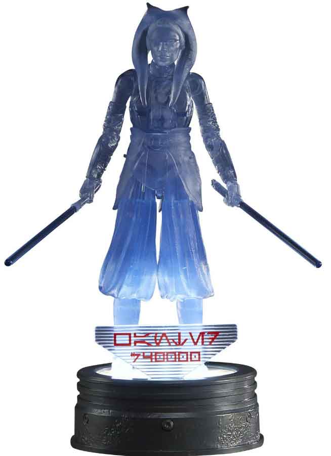 Star Wars The Black Series Box Art 6 Inch Action Figure Deluxe Exclusive - Holocomm Ahsoka Tano - Image 2