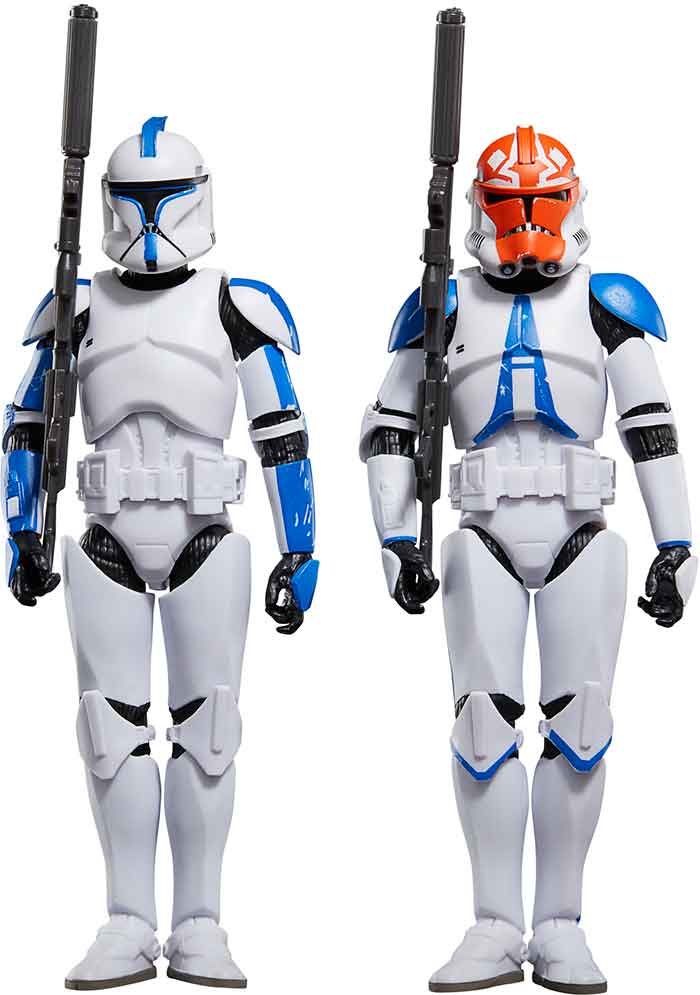 Star Wars The Black Series 6 Inch Action Figure Box Art Deluxe - Phase I Clone Trooper Lieutenant & 332nd Clone Trooper - Image 2