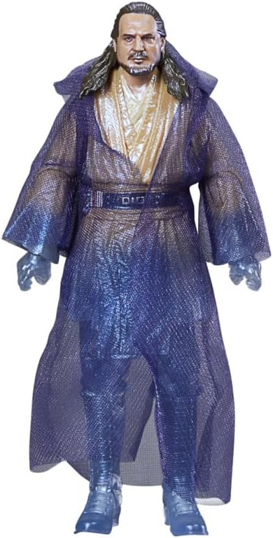 Star Wars The Black Series 6 Inch Action Figure Box Art Exclusive - Force Spirit Qui-Gon Jinn - Image 2