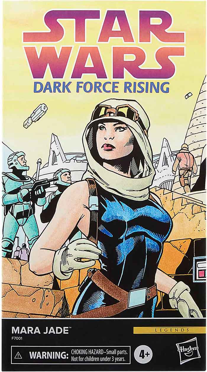 Star Wars The Black Series 6 Inch Action Figure Comic Cover - Mara Jade - Image 2