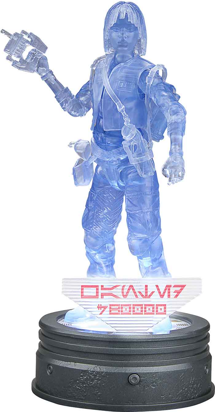 Star Wars The Black Series 6 Inch Action Figure Deluxe Exclusive - Holocomm Osha Aniseya - Image 2