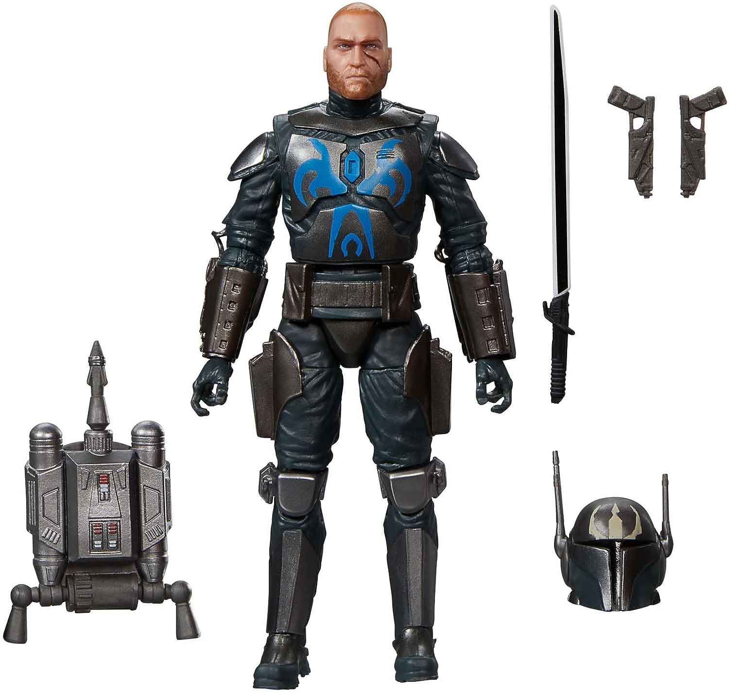 Star Wars The Black Series Disney+ Ahsoka 6 Inch Action Figure Box Art (2023 Wave 3A) - Pre Vizsla - Image 2