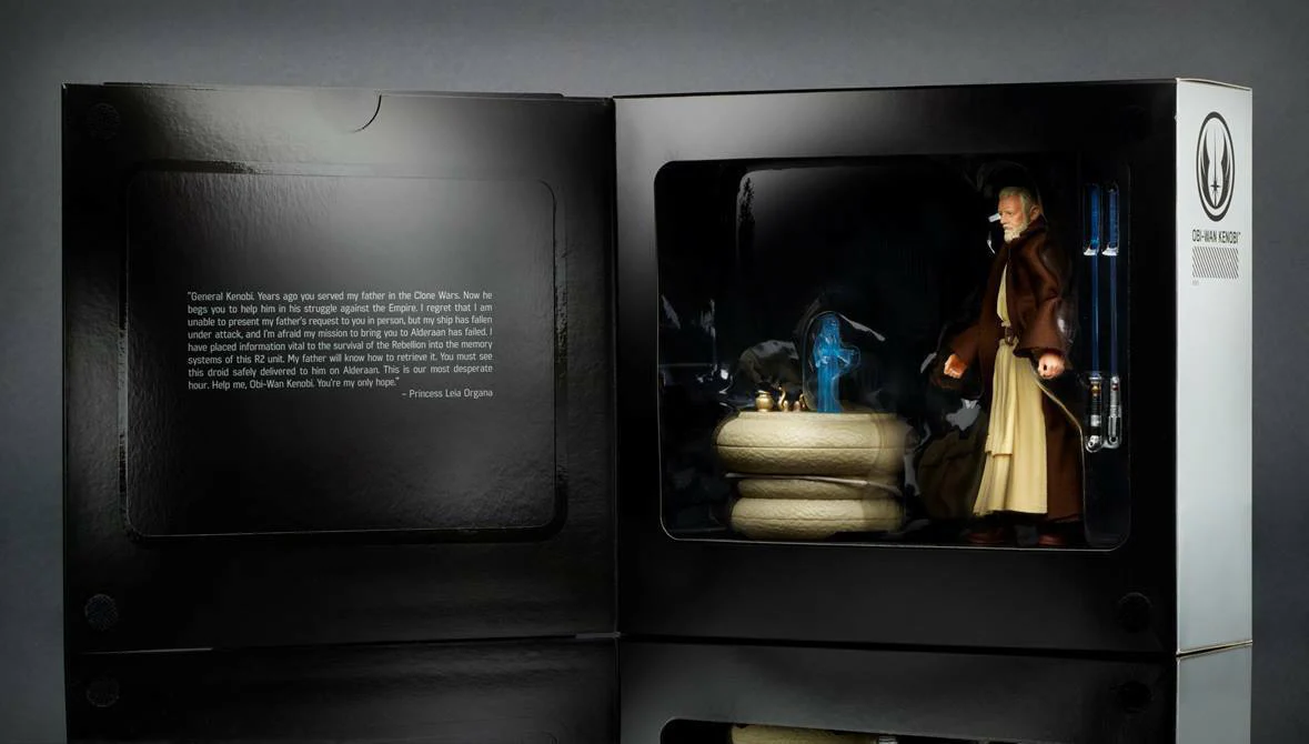 Star Wars The Black Series 6 Inch Action Figure Exclusive - Obi-Wan Kenobi SDCC 2016 - Image 2