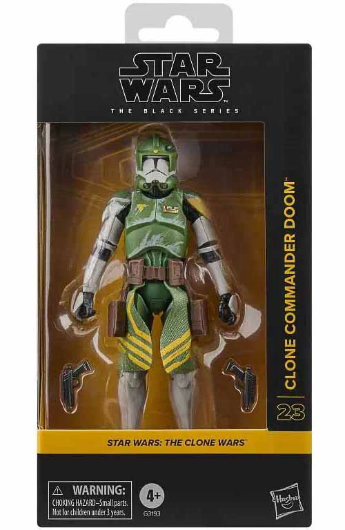 Star Wars The Black Series 6 Inch Action Figure Exclusive - Clone Commander Doom (Pre-Order Ships July 2026)