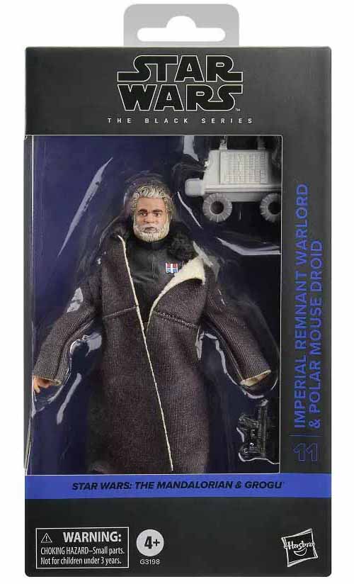 Star Wars The Black Series 6 Inch Action Figure Exclusive - Imperial Remnant Warlord & Polar Mouse Droid (Pre-Order Ships July 2026)