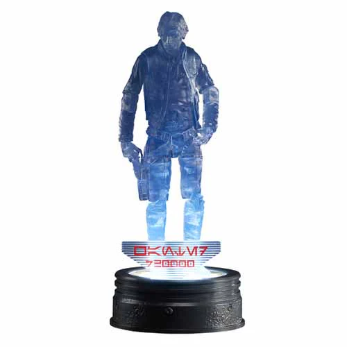 Star Wars The Black Series 6 Inch Action Figure Holocomm Collection Deluxe - Hologram Han Solo - Image 2