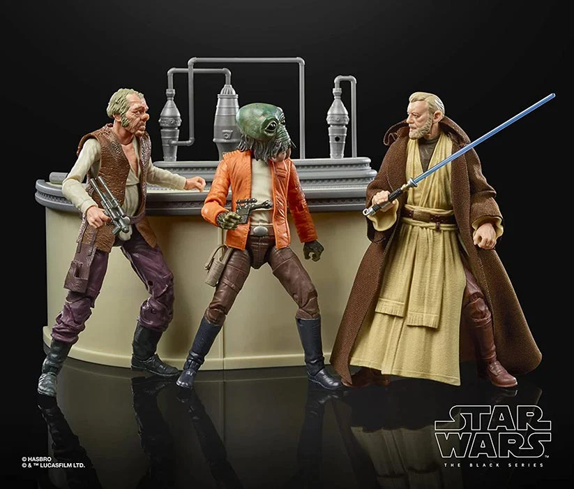 Star Wars The Black Series Power Of The Force 6 Inch Action Figure Exclusive - Cantina Showdown - Image 2