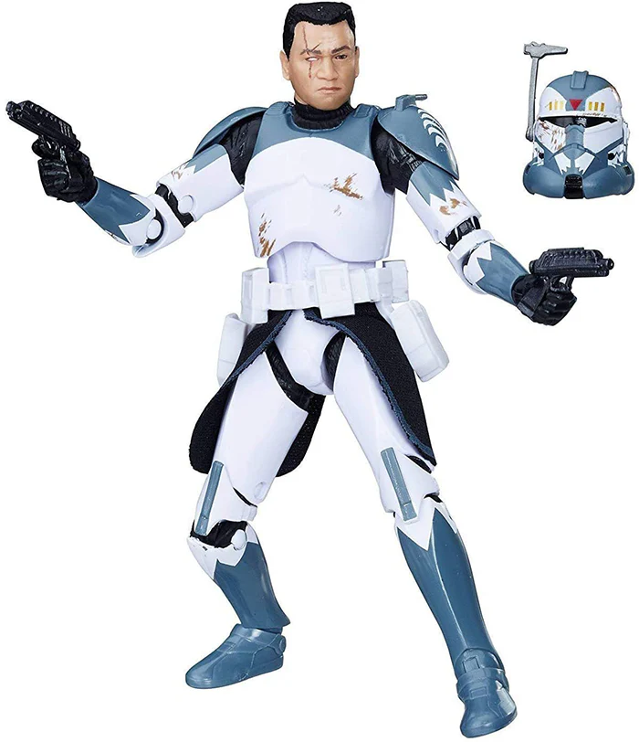 Star Wars The Black Series 6 Inch Action Figure Red Line Exclusive - Clone Commander Wolffe - Image 2