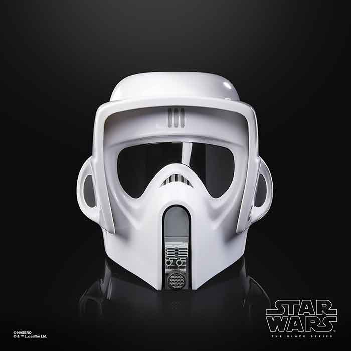 Star Wars The Black Series Life Size Prop Replica - Scout Trooper Helmet (Non Mint Packaging) - Image 2