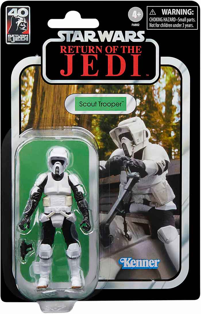 Star Wars The Vintage Collection 3.75 Inch Scale Vehicle Figure - Speeder Bike & Scout Trooper - Image 2