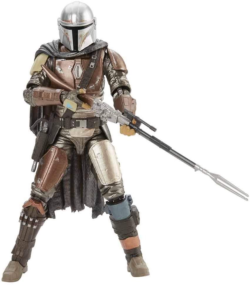 Star Wars The Black Series The Mandalorian 6 Inch Action Figure Exclusive - Carbonized The Mandalorian - Image 2