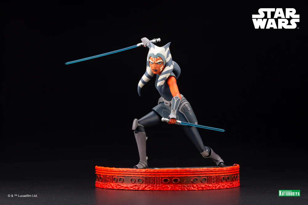 Star Wars The Clone Wars 7 Inch Statue Figure ArtFX - Ahsoka Tano - Image 2