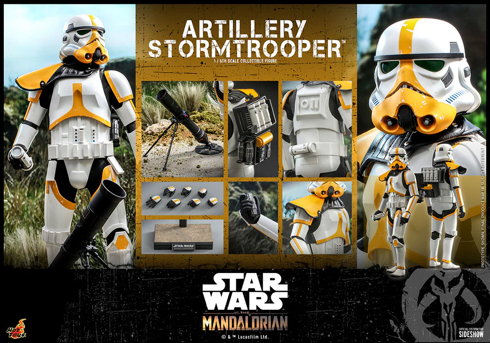 Star Wars The Mandalorian 12 Inch Action Figure 1/6 Scale - Artillery Stormtrooper Hot Toys 908285 - Image 2