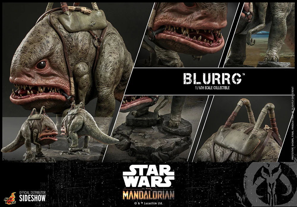 Star Wars The Mandalorian 12 Inch Action Figure 1/6 Scale - Blurrg Hot Toys 908286 - Image 2