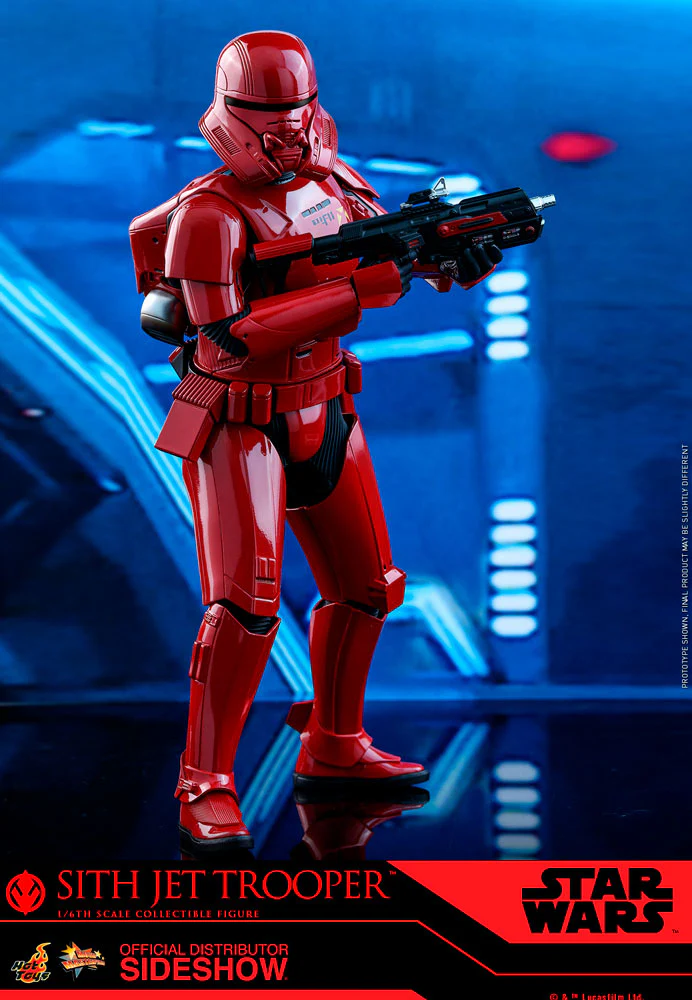 Star Wars The Rise of Skywalker 12 Inch Action Figure 1/6 Scale Series - Sith Jet Trooper Hot Toys 905634 - Image 2