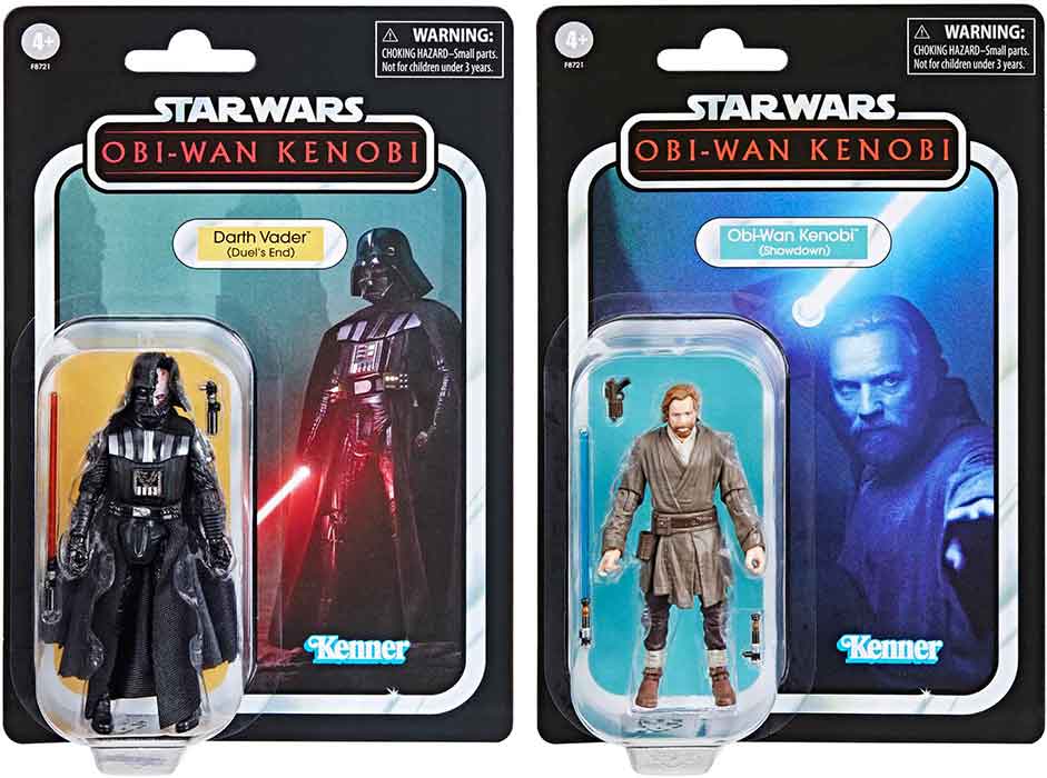 Star Wars The Vintage Collection 3.75 Inch Action Figure 2-Pack - Obi-Wan Kenobi vs Darth Vader - Image 2