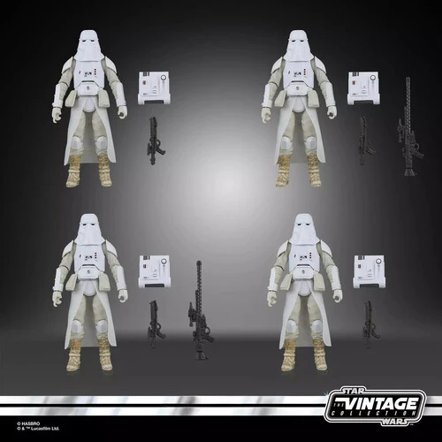 Star Wars The Vintage Collection 3.75 Inch Action Figure Box Set - Imperial Snowtrooper 4-Pack - Image 2