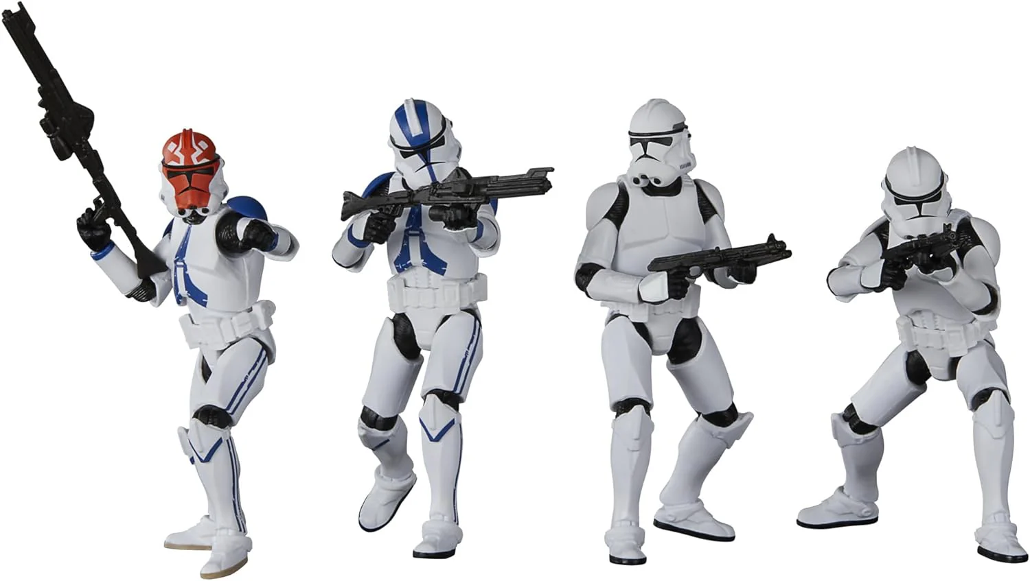 Star Wars The Vintage Collection 3.75 Inch Action Figure Box Set - Phase II Clone Trooper 4-Pack - Image 2
