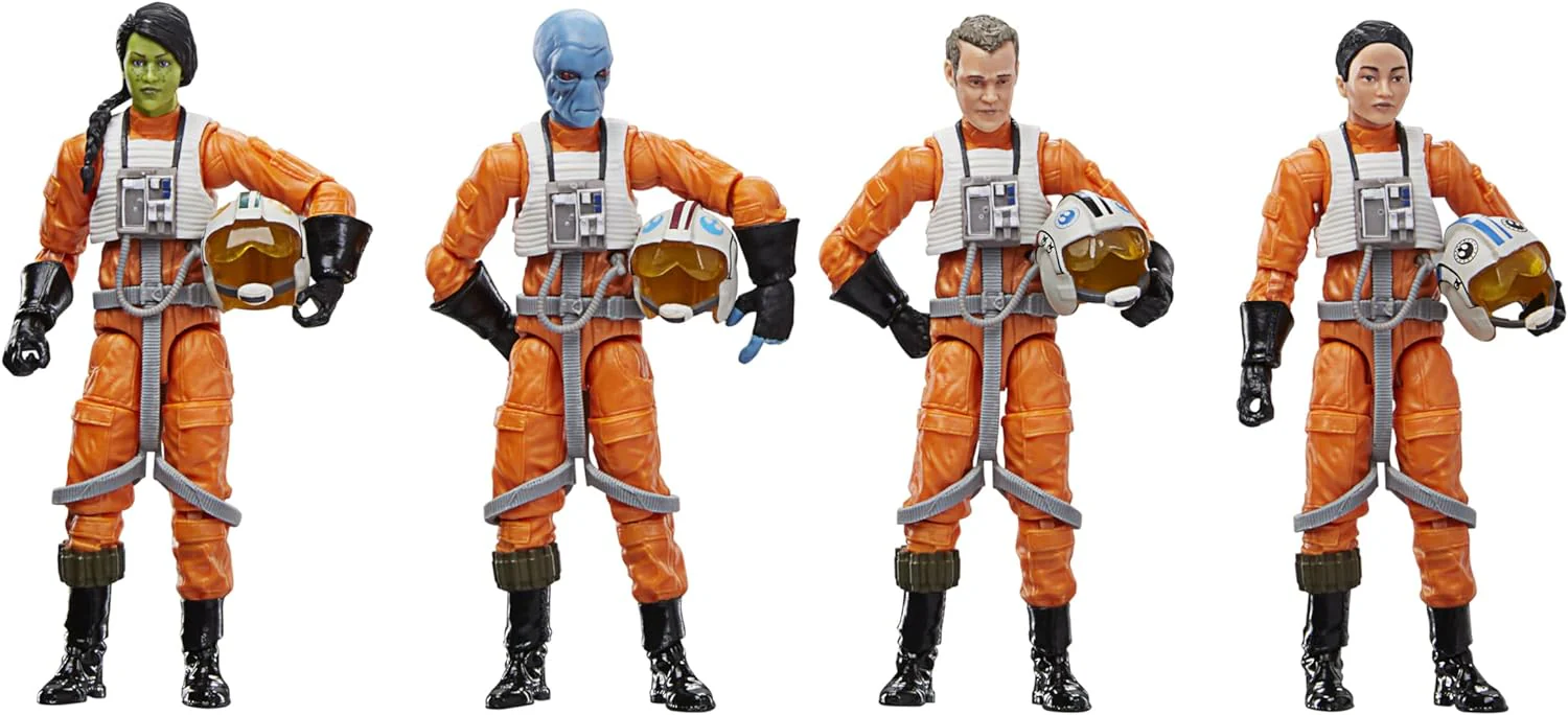 Star Wars The Vintage Collection 3.75 Inch Action Figure Box Set - X-Wing Pilot 4-Pack - Image 2