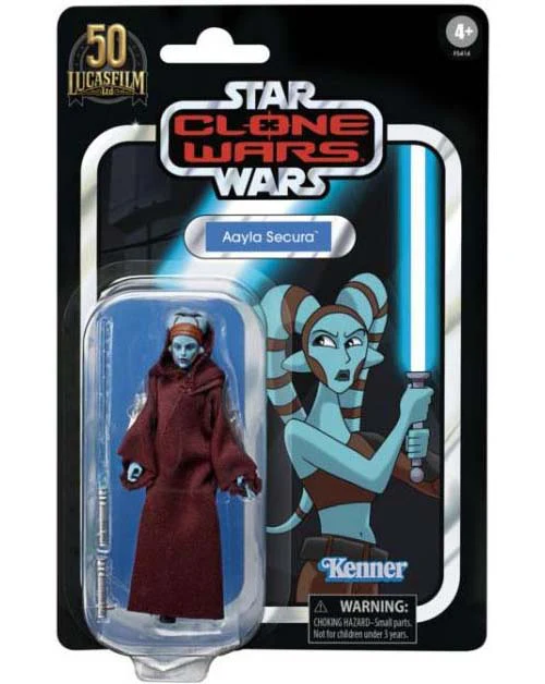 Star Wars The Vintage Collection Clone Wars 3.75 Inch Action Figure Exclusive - Aayla Secura VC217 (Sub-Standard Packaging)