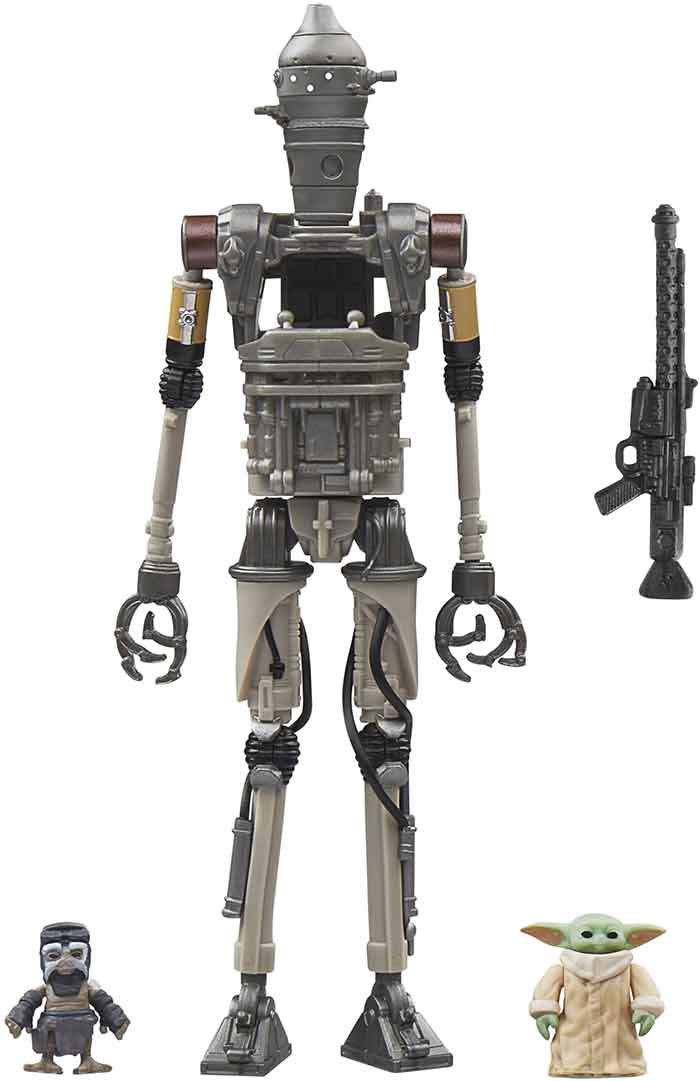 Star Wars The Vintage Collection 3.75 Inch Action Figure Deluxe - IG-12, Grogu & Anzellan - Image 2
