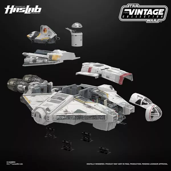 Star Wars The Vintage Collection 3.75 Inch Scale Vehicle Figure Exclusive - The Ghost (Haslab) - Image 2