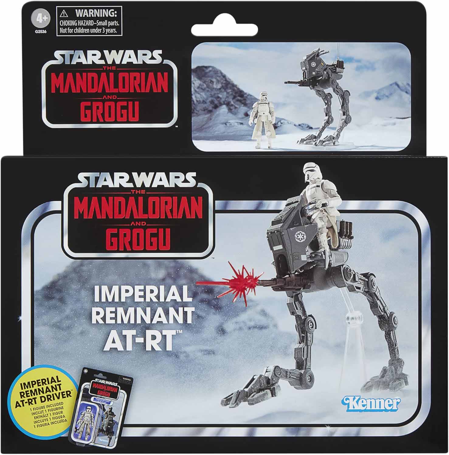 Star Wars The Vintage Collection 3.75 Inch Scale Vehicle Figure - Imperial Remnant AT-RT & Driver VC396