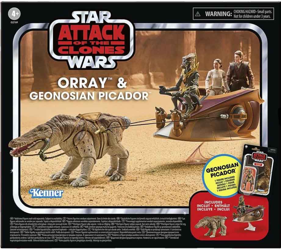Star Wars The Vintage Collection 3.75 Inch Scale Vehicle Figure - Orray & Geonosian Picador (Pre-Order Ships Sept. 2026)