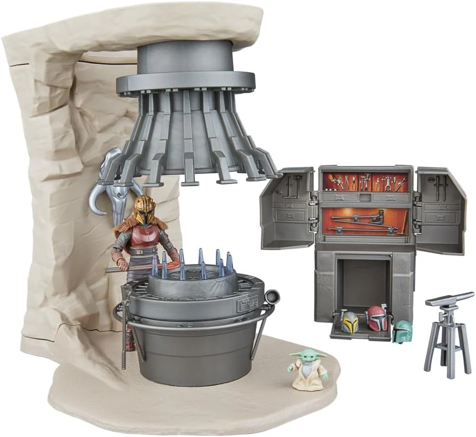 Star Wars The Vintage Collection 3.75 Inch Scale Playset - The Armorer’s Forge - Image 2