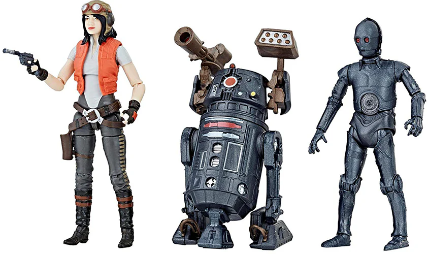 Star Wars 3.75 Inch Action Figure Vintage Series - Doctor Aphra Comic Set Exclusive (Shelf Wear Packaging) - Image 2