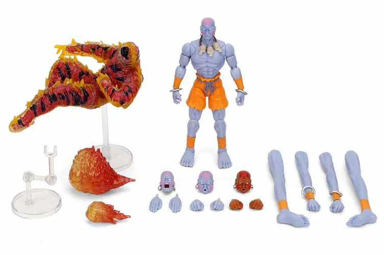 Street Fighter 2 The Final Challengers 6 Inch Action Figure Deluxe Exclusive - Dhalsim SDCC - Image 2
