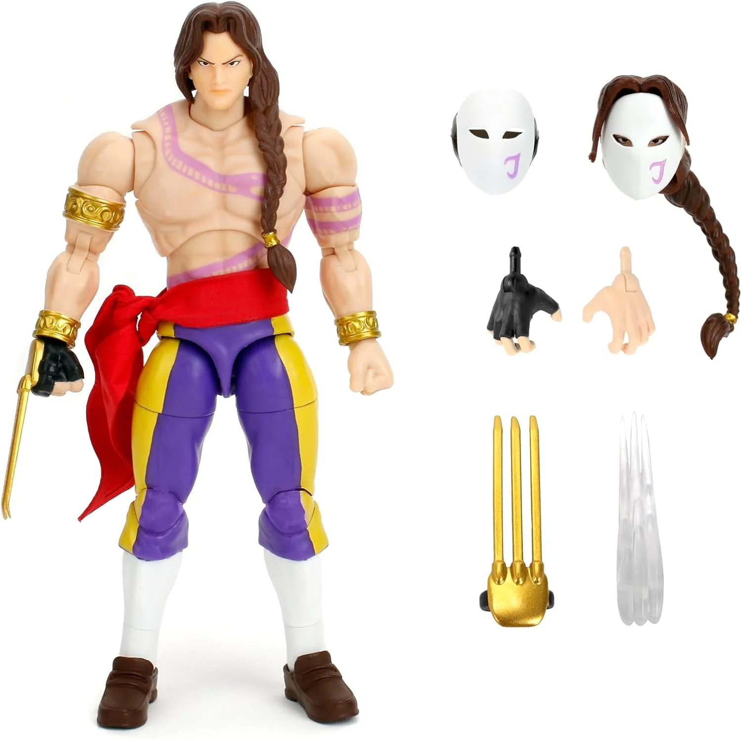 Street Fighter 2 The Final Challengers 6 Inch Action Figure - Vega - Image 2