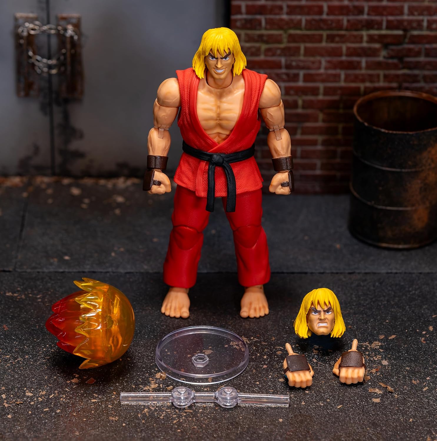Street Fighter 2 The Final Challengers 6 Inch Action Figure Wave 1 - Ken - Image 2