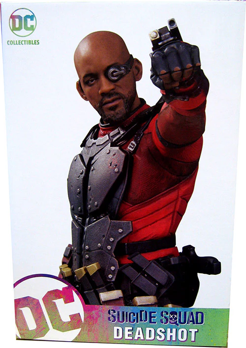 Suicide Squad Movie 12 Inch Statue Figure - Deadshot - Image 2