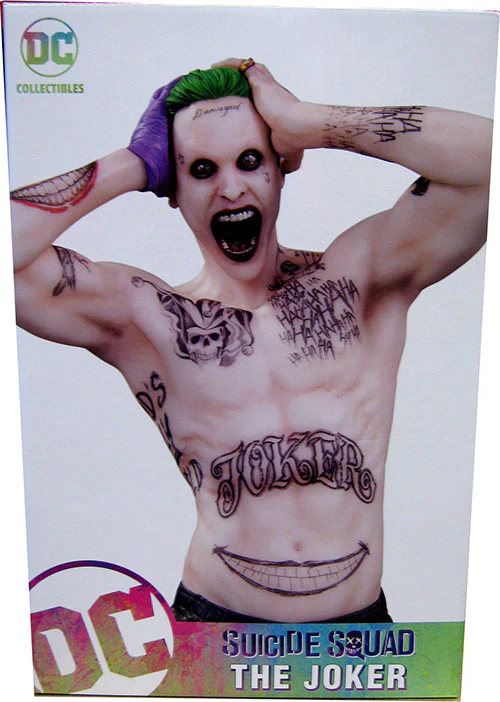 Suicide Squad Movie 12 Inch Statue Figure - The Joker - Image 2
