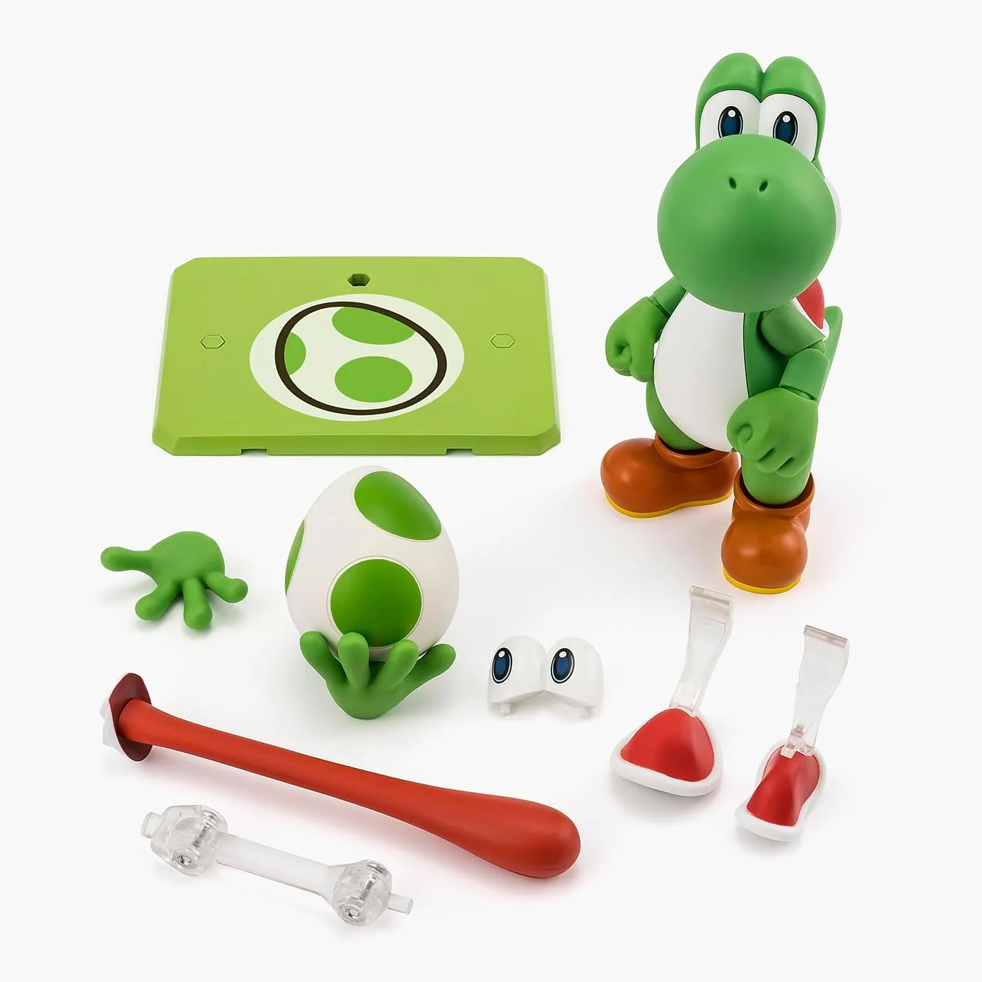 Super Mario 5 Inch Action Figure S.H. Figuarts - Yoshi Reissue - Image 2