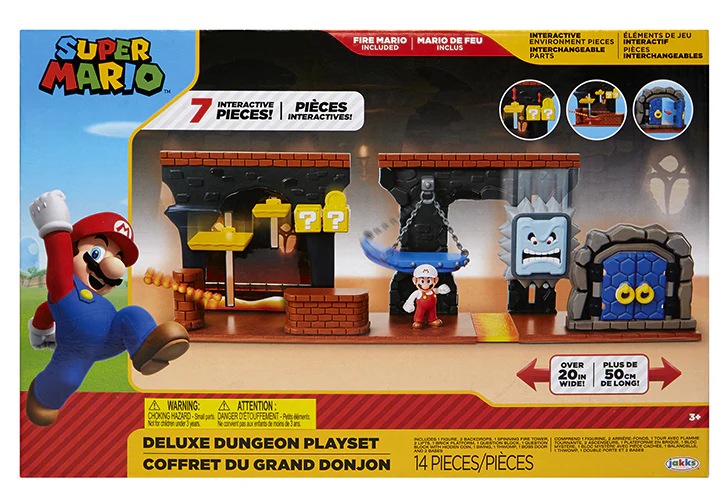 Super Mario 2 Inch Diorama World Of Nintendo - Dungeon Diorama Set - Image 2