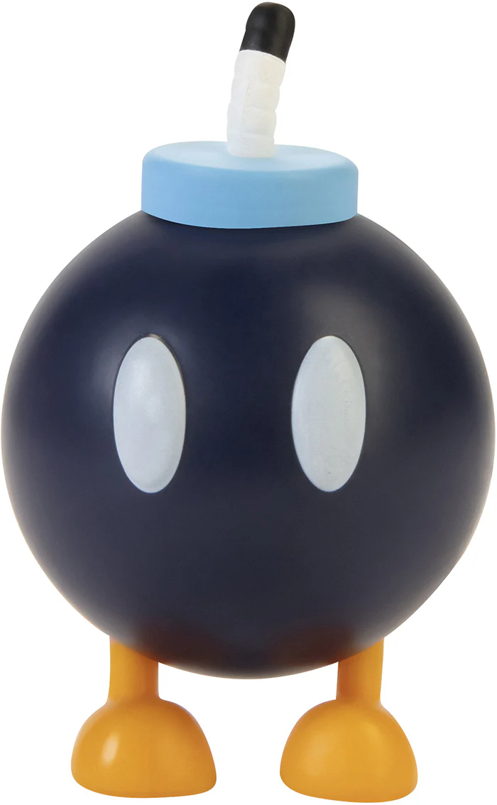 Super Mario World Of Nintendo 2 Inch Mini Figure Wave 26 - Bob-omb - Image 2