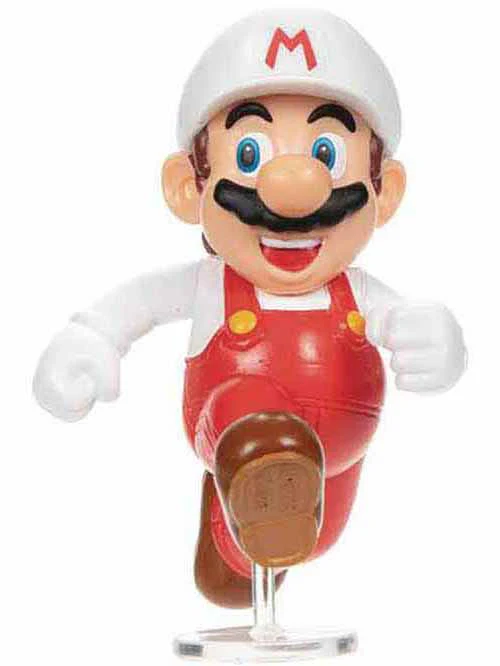 Super Mario World Of Nintendo 2 Inch Mini Figure Wave 39 - Fire Mario - Image 2