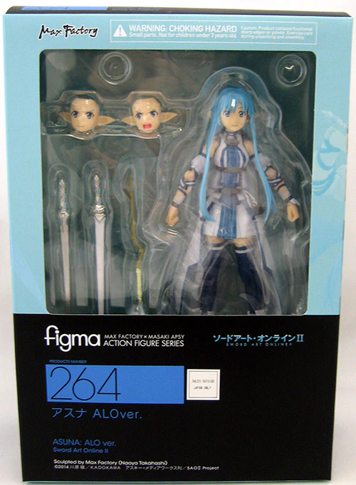 Sword Art Online II 5 Inch Action Figure Figma Series - Alo Version Asuna - Image 2