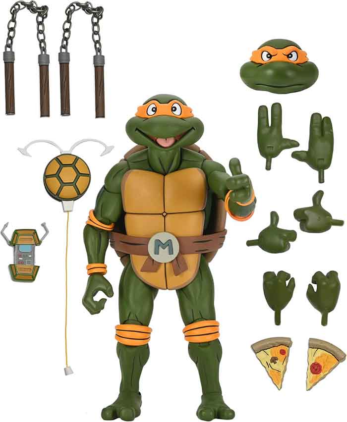 Teenage Mutant Ninja Turtles 18 Inch Action Figure 1/4 Scale - Michelangelo - Image 2