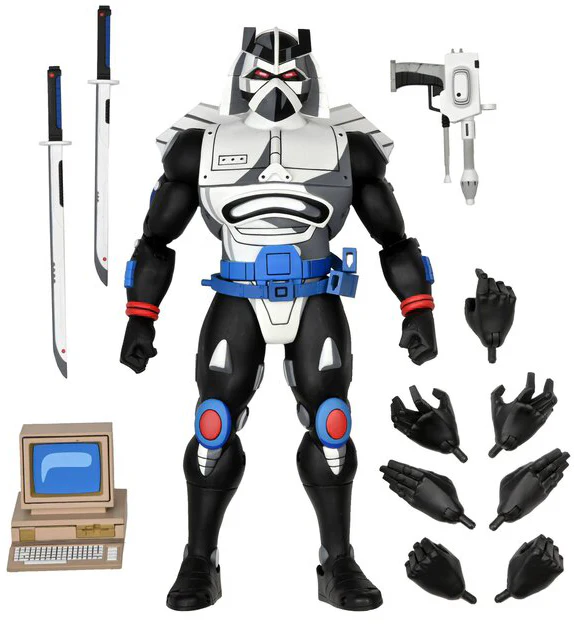 Teenage Mutant Ninja Turtles 1980 Cartoon 10 Inch Action Figure Ultimate Series - Chrome Dome - Image 3
