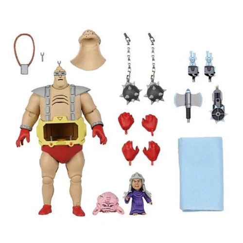 Teenage Mutant Ninja Turtles 1980 Cartoon 9 Inch Action Figure Ultimate Series - Krang (Shelf Wear Packaging) - Image 2