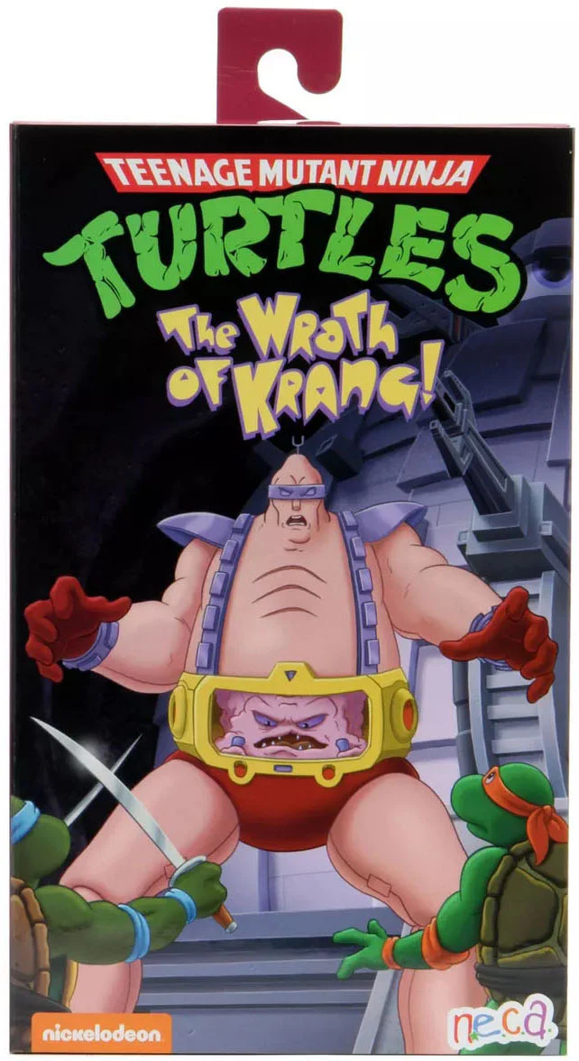 Teenage Mutant Ninja Turtles 1980 Cartoon 9 Inch Action Figure Ultimate Series - Krang (Shelf Wear Packaging) - Image 3